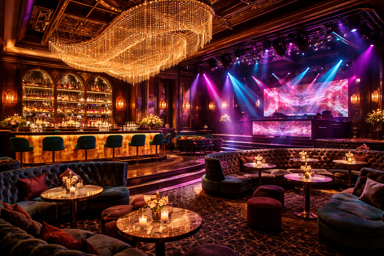 Structa 360 - Nightclub Interior Design Gurugram Noida Delhi