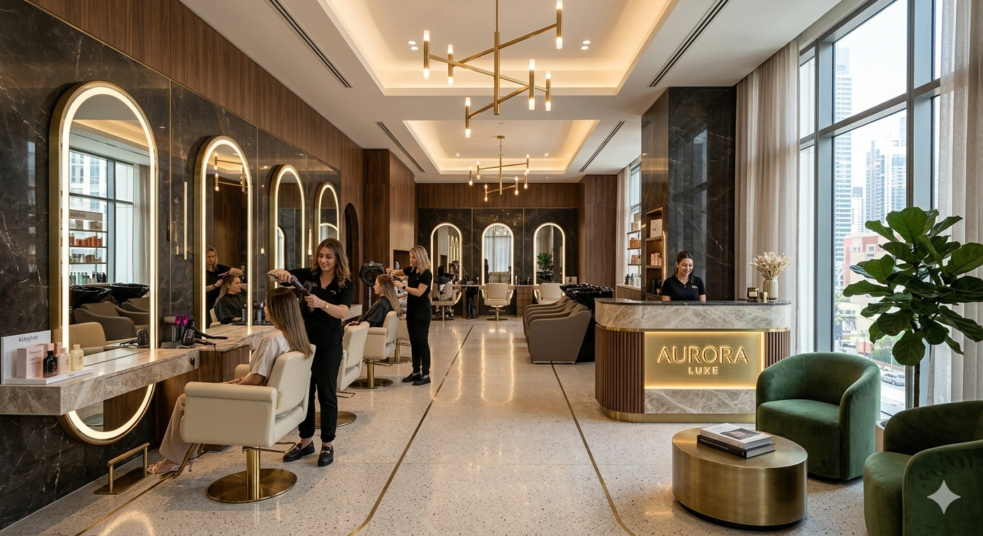 Structa 360 - Luxury Salon Design Delhi NCR